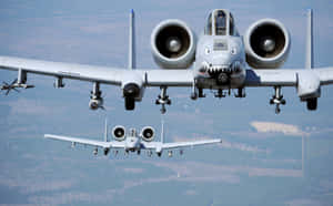 Two Sharp A 10 Warthog Wallpaper