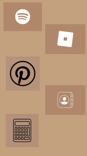 Two Worlds, Brown And White Wallpaper