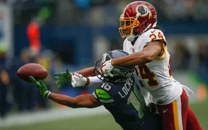 Tyler Lockett Football Player Red Wolves Seattle Seahawks Wallpaper