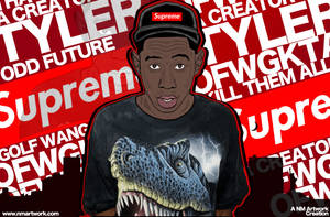 Tyler The Creator Vector Artwork Wallpaper