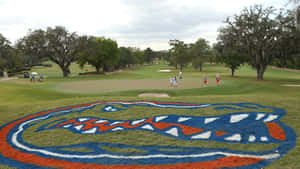 Tyrannosaurus Rex Florida Golf Course Wallpaper