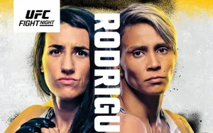 U F C Fight Night Rodriguezvs Lemos Promotional Poster Wallpaper