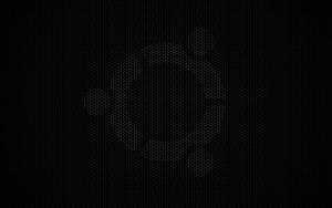 Ubuntu Logo Dark Mode Wallpaper
