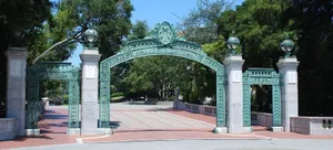 Ucb Oxidized Sather Gate Wallpaper