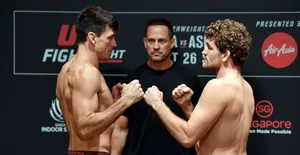 Ufc Fighters Demian Maia And Ben Askren Face Off Wallpaper