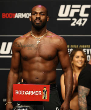 Ufc Weigh-in: Jon Jones Wallpaper