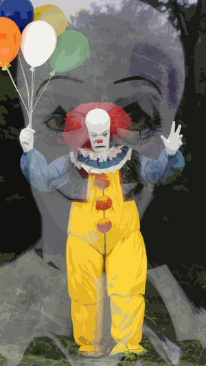 Ugly Clown Wallpaper