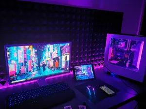 Ultimate Gaming Sanctuary Wallpaper