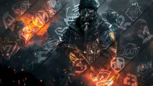 Ultra Hd Csgo Team Logo Wallpaper