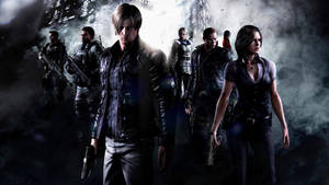 Ultra Hd Leon's Squad Resident Evil Wallpaper