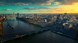 Ultra Hd London And River Thames Laptop Wallpaper