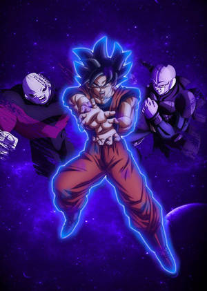 Ultra Instinct Goku Cell Jiren Wallpaper
