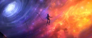 Ultra Wide 3440 X 1440 Man In Space Wallpaper