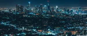 Ultrawide Bright Cityscape Wallpaper