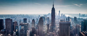 Ultrawide New York Cityscape Wallpaper