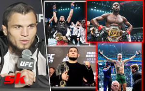 Umar Nurmagomedov In Action Wallpaper