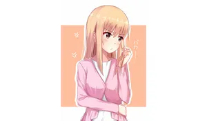 Umaru Doma With An Annoyed Expression Wallpaper