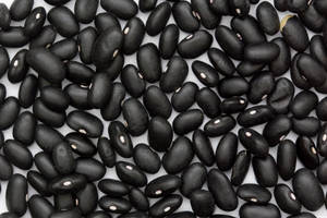 Uncooked Black Beans Wallpaper