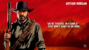 Uncover Your True Potential In Red Dead Redemption 2 On Your Desktop Wallpaper