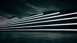 Underground Night Road Neon Light Wallpaper