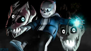 “undertale Sans Adventures Through The Underground” Wallpaper