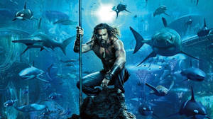 Underwater Aquaman Movie Wallpaper