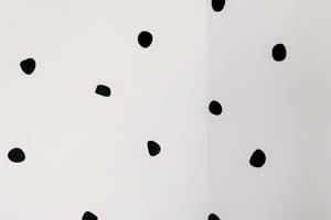 Uneven Black Dot Iphone Wallpaper