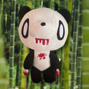 Unfazed By The Grey Skies; Gloomy Bear Stands Tall Wallpaper