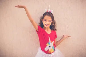 Unicorn Birthday Outfit Wallpaper