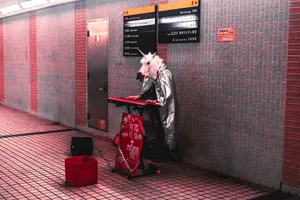 Unicorn Musician Wallpaper