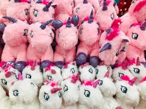 Unicorn Plushies Wallpaper