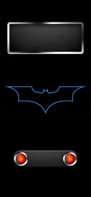 Unique Batman Print On Iphone X Wallpaper