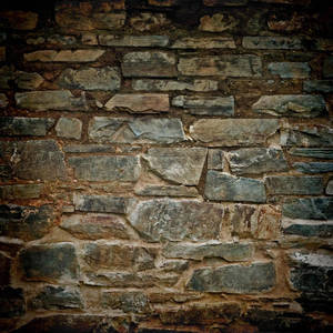 Unique Stone Brick Wall Texture Wallpaper