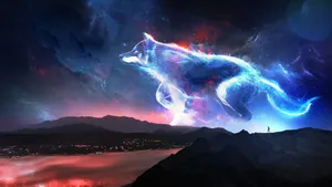 Unite The Wilds With Water And Fire Wallpaper