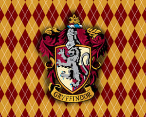 United In Courage Within The Walls Of Hogwarts Wallpaper