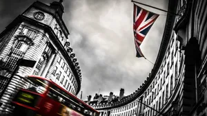 United Kingdom Flag Black And White Wallpaper