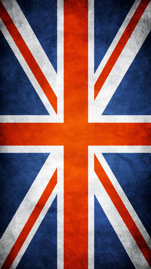 United Kingdom Flag With Faded Color Wallpaper