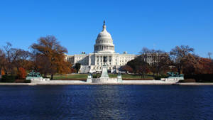 United States Capitol Lake Wallpaper