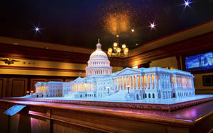 United States Capitol Model Wallpaper