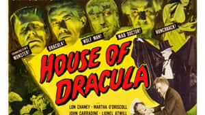 Universal Monsters House Of Dracula Wallpaper