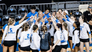 University At Buffalo Suny Volleyball Team Wallpaper