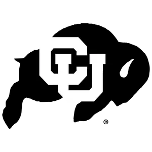 University Of Colorado At Boulder Bw Logo Wallpaper