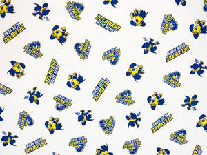 University Of Delaware Blue Hens Pattern Wallpaper