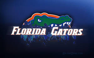 University Of Florida Gators With Text Wallpaper