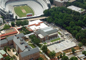 University Of Georgia Overhead Photo Wallpaper