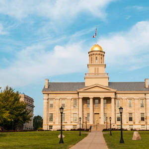 University Of Iowa Old Capitol Building Wallpaper