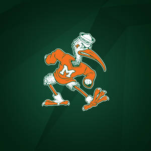 University Of Miami Green Mascot Wallpaper