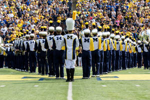 University Of Michigan-ann Arbor Marching Band Wallpaper