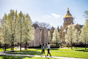 University Of Notre Dame Quad Wallpaper