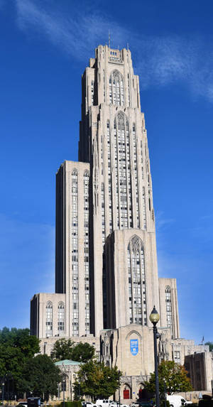 University Of Pittsburgh Tall Cathedral Wallpaper